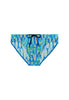 Front cutout view of HO blue print  Swim Mini Briefs