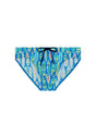 Front cutout view of HO blue print  Swim Mini Briefs