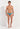 Full-body view of a men model wearing HO blue print  Swim Mini Briefs