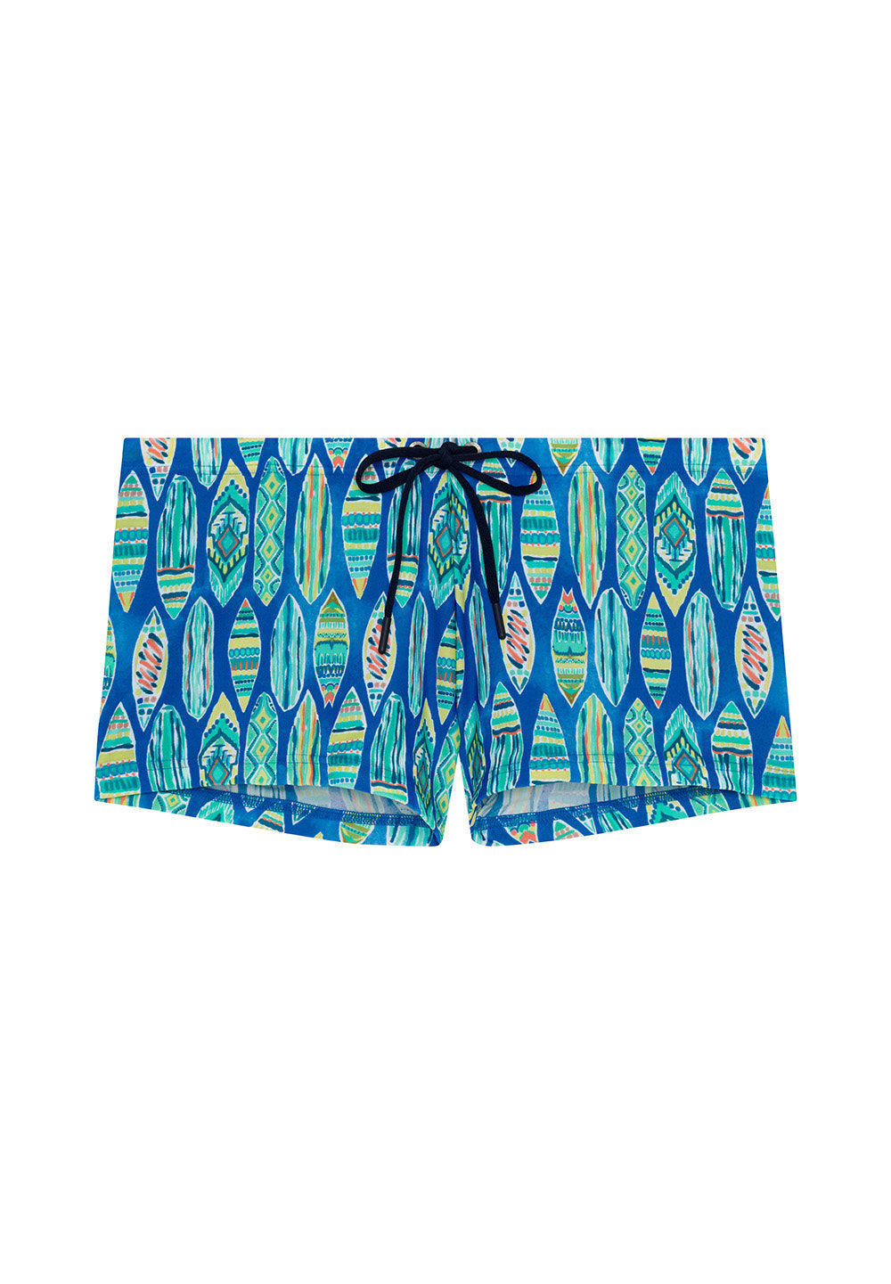 Front cutout view of HO blue print  Swim Shorts