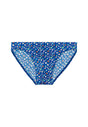 Front cutout view of HO navy print  Swim Micro Briefs
