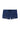 Front cutout view of HO navy print  Swim Shorts