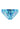 Front cutout view of HO blue print  Swim Mini Briefs