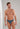 Front view of a men model wearing HO dark grey print  Comfort Micro Briefs