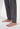 General view of a men model wearing HO dark grey print cotton Long Sleepwear