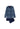 Front cutout view of HO navy print cotton Long Sleepwear