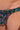 Close-up view of a men model wearing HO black print  Comfort Micro Briefs