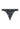Front cutout view of HO black print  G-String