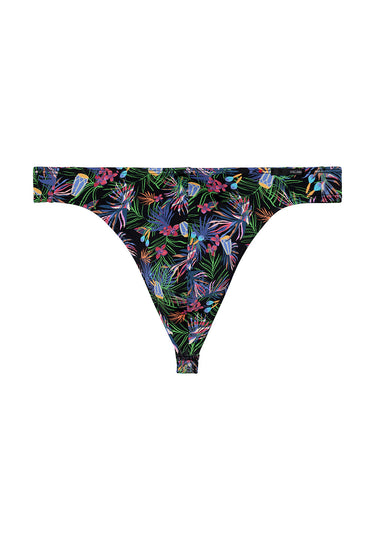 Front cutout view of HO black print  G-String