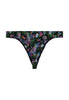 Back cutout view of HO black print  G-String