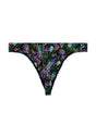 Back cutout view of HO black print  G-String