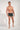 Full-body view of a men model wearing HO black print  Trunk