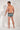 General view of a men model wearing HO multico print  Trunk