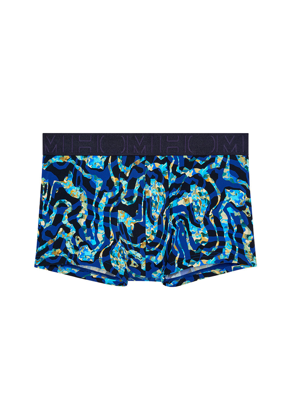 Front cutout view of HO navy blue print  Trunk