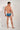 General view of a men model wearing HO navy blue print  Comfort Micro Briefs