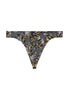 Front cutout view of HO black print  G-String