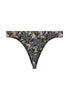 Back cutout view of HO black print  G-String