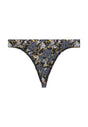 Back cutout view of HO black print  G-String