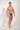 Full-body view of a men model wearing HO navy print  G-String