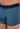 Close-up view of a men model wearing HO blue print modal/viscose/tencel Boxer Briefs HO1