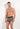 General view of a men model wearing HO multico print  Boxer Briefs