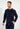 Front view of a men model wearing HO navy  Homewear