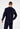 Back view of a men model wearing HO navy  Homewear
