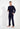 Full-body view of a men model wearing HO navy  Homewear