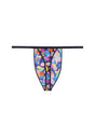 Back cutout view of HO multico print  G-String