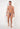 Full-body view of a men model wearing HO multico print  G-String