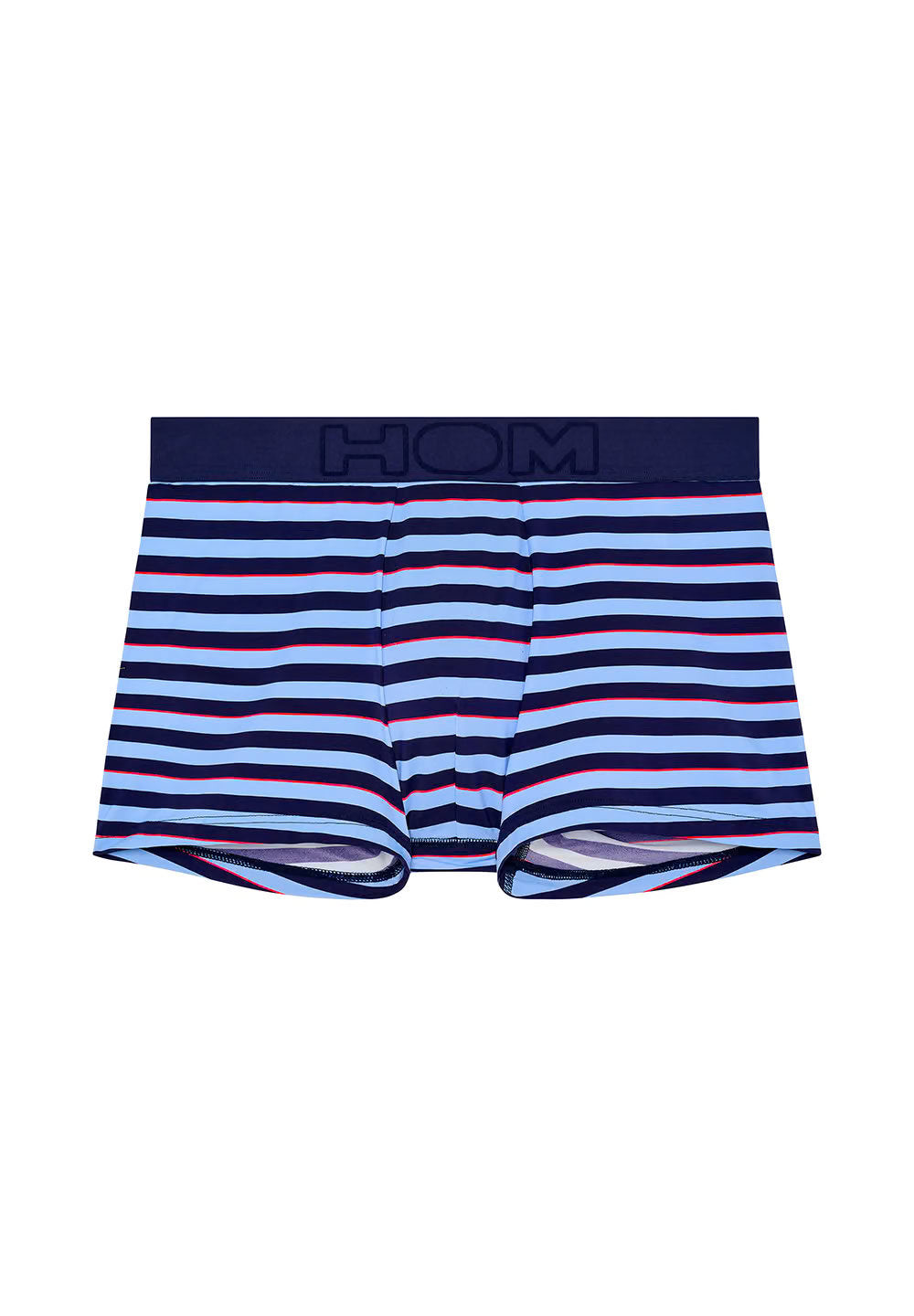 Front cutout view of HO blue stripes  Boxer Briefs