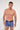 Front view of a men model wearing HO multico print  Boxer Briefs