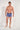 Full-body view of a men model wearing HO multico print  Boxer Briefs