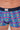 Close-up view of a men model wearing HO multico print  Boxer Briefs