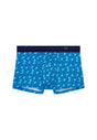 Front cutout view of HO blue print modal/viscose/tencel Comfort Boxer Briefs HO1