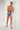 Full-body view of a men model wearing HO blue print modal/viscose/tencel Comfort Micro Briefs