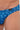 Close-up view of a men model wearing HO blue print modal/viscose/tencel Comfort Micro Briefs