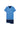 Front cutout view of HO blue print cotton Short Sleepwear