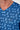 Close-up view of a men model wearing HO blue print cotton Short Sleepwear