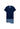 Front cutout view of HO navy print cotton Short Sleepwear