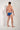 General view of a men model wearing HO navy print  Swim Micro Briefs