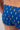 General view of a men model wearing HO navy print  Swim Micro Briefs