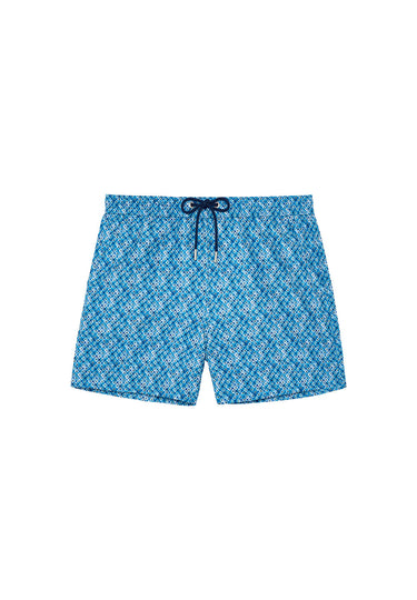 Front cutout view of HO blue print  Beach Boxer
