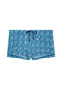 Front cutout view of HO blue print  Swim Shorts
