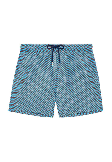Front cutout view of HO blue print  Beach Boxer