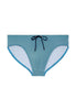 Front cutout view of HO blue print  Swim Mini Briefs