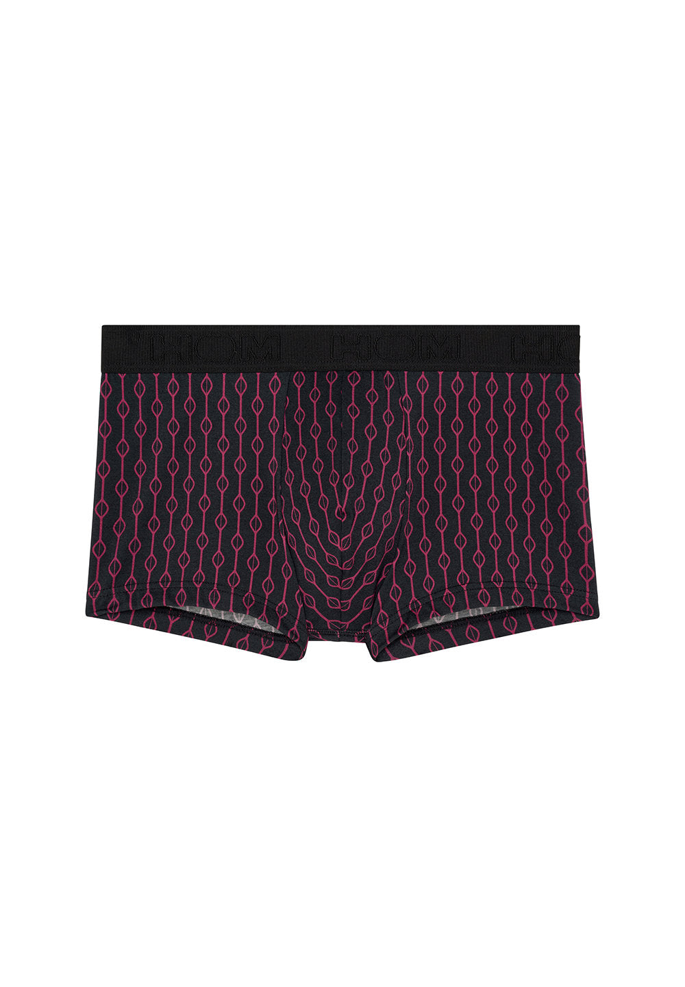 Front cutout view of HO red print modal/viscose/tencel Trunk
