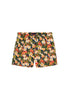 Front cutout view of HO navy print  Beach Boxer