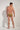 General view of a men model wearing HO navy print  Swim Mini Briefs