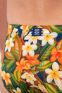 General view of a men model wearing HO navy print  Swim Mini Briefs